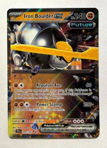 Pokemon Temporal Forces - IRON BOULDER EX - DOUBLE RARE - 099/162 - NM/M - Picture 1 of 3