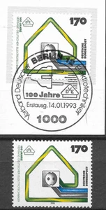 GERMANY - 1993 "German Electrical Engineers" FDC On Piece And Set ! - Picture 1 of 1