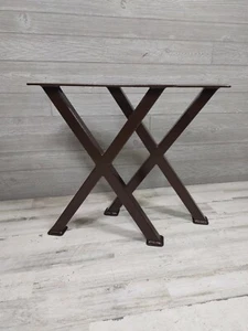 Powder Coated X-series Metal Nightstand Table Legs - Picture 1 of 34