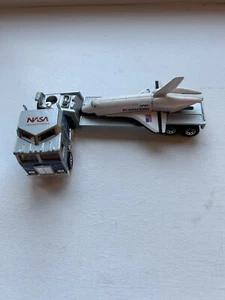 Matchbox Lesney 1981 NASA Kenworth Tractor w/Low Bed Trailer & Space Shuttle VTG - Picture 1 of 16