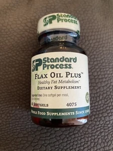Standard Process - Flax Oil Plus Dietary Supplement 60 Soft Gels - Picture 1 of 3