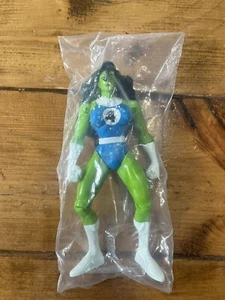 1996 Toybiz Toyfare Exclusive Fantastic Four 6.5" Action Figure She Hulk - Picture 1 of 6