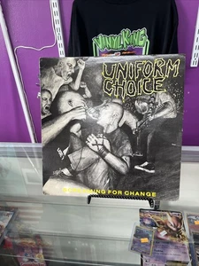 Uniform Choice Screaming For Change 1986 LP Vinyl Record - Picture 1 of 16