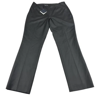 Brooks Brothers Pants Womens 10P Black Wool Flare Dress Career Office Classic - Image 1 of 4