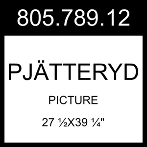 IKEA PJÄTTERYD Bildvase mit zwölf Sonnenblumen 27 1/2x39 1/4" 805.789.12 - Bild 1 von 1