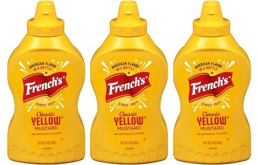 1 French's Classic Yellow Mustard 14 Oz 100 Natural Gluten