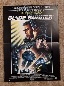 Locandina film francese Blade Runner 1982 15x20 Harrison Ford, Rutger Hauer - Foto 1 di 2