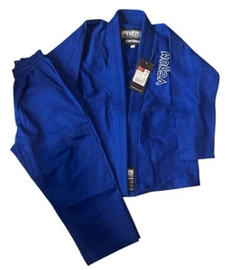 NWT Venue Kids Contender Brazilian Jiu-Jitsu Gi Size C1 Blue - Picture 1 of 4