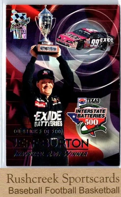 1997 Press Pass VIP #46 Jeff Burton Oil Slick /100 - Image 1 of 2