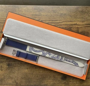 Hermes Apple Watch Band Etain Beton Skóra Single Tour 38/40/41mm Używany - Zdjęcie 1 z 5