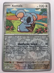 Komala 129/159 JTG SV09: Journey Together Common Reverse Holo NM Pokemon TCG - Picture 1 of 2