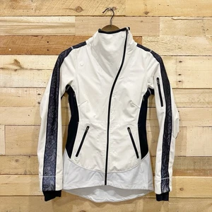 Chaqueta Lululemon Run Draft Dodger Polar Crema Negra Laceoflage Para Mujer’s 6 - Imagen 1 de 7