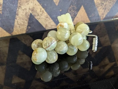 Halbedelstein Weintraube Vintage Dachbodenfund - Bild 1 von 4