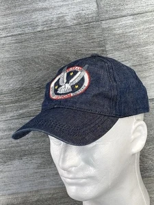 Vietnam Veteran Proudly Served Embroidered Denim Strap Back Hat Dad Cap OSFA  - Picture 1 of 13