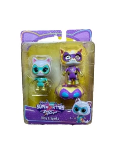 Just Play Disney Junior SuperKitties Su-Purr Charged Bitsy and Sparks Figure ... - Picture 1 of 5