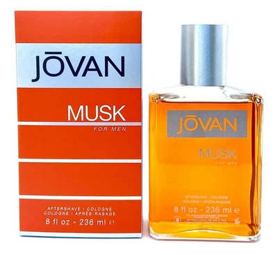 Colonia para después del afeitado Jovan Musk para hombres 8 oz / 236 ml Splash Foto 1 de 3