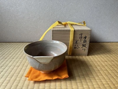 Чайная чаша Kumagawa Kintsugi от Dobei Fujinoki с коробкой современный японский художник - Изображение 1 из 4