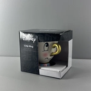 New In Box Disney’s “Chip” Mug Beauty & The Beast MZ Berger & Co 4.4” X 3.8” - Picture 1 of 6