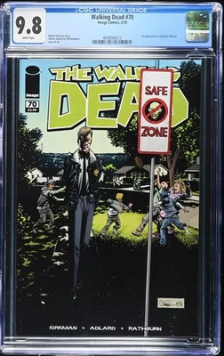 The Walking Dead #70 CGC 9.8 First Print 1st appearance Douglas Monroe AMC Show - Image 1 of 2