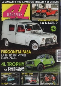 4L MAGAZIN 82 RENAULT 4 EXPORT 1967 R4 GTL CLAN 1987 R4 PHASE 1966 R4 4X4 SINPAR - Bild 1 von 2