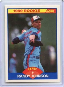 Randy Johnson Rookie Card 1989 Score #645 Montreal Expos - Picture 1 of 2