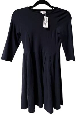 Kosher Casual Dress Womens Sz S Midi Modest Knee Length Fit & Flare Layering New - Image 1 of 4