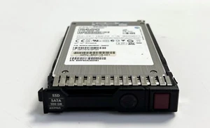 HPE 100GB 3G SATA 653112-B21 MLC 2.5" SC EM SSD - Picture 1 of 5