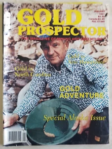 Gold Prospector Magazine January 1991 - Alaska, N. Carolina, Yankee Prospectors - Picture 1 of 3