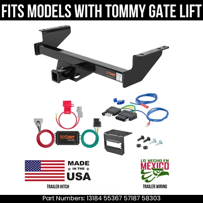 适用于 2000 年丰田苔原拖车挂带 5 针线适合带 Tommy Lift Curt 5K — 第 1/4 张图片