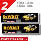 Dewalt V8 Supercars Toyota Camry , Turbo Competition  Sticker