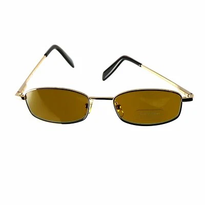 Calvin Klein Sunglasses Ck 166s Gold Tempered Glass - Image 1 of 3