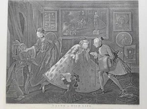 "William Hogarth" Taste in High Life Heath ed - Picture 1 of 3