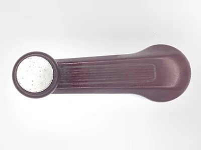 Honda Acura Handle Manual Crank Door Window Glass Moving Inside Knob Red OEM - Image 1 of 4