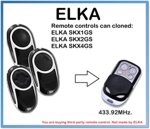 ELKA SKX1GS, SKX2GS, SKX4GS Fernbedienung Duplikator 433,92 MHz. - Bild 1 von 12