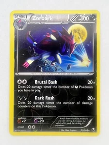 Zoroark 71/108 BW Dark Explorers Reverse Holo Rare - NM - Picture 1 of 2