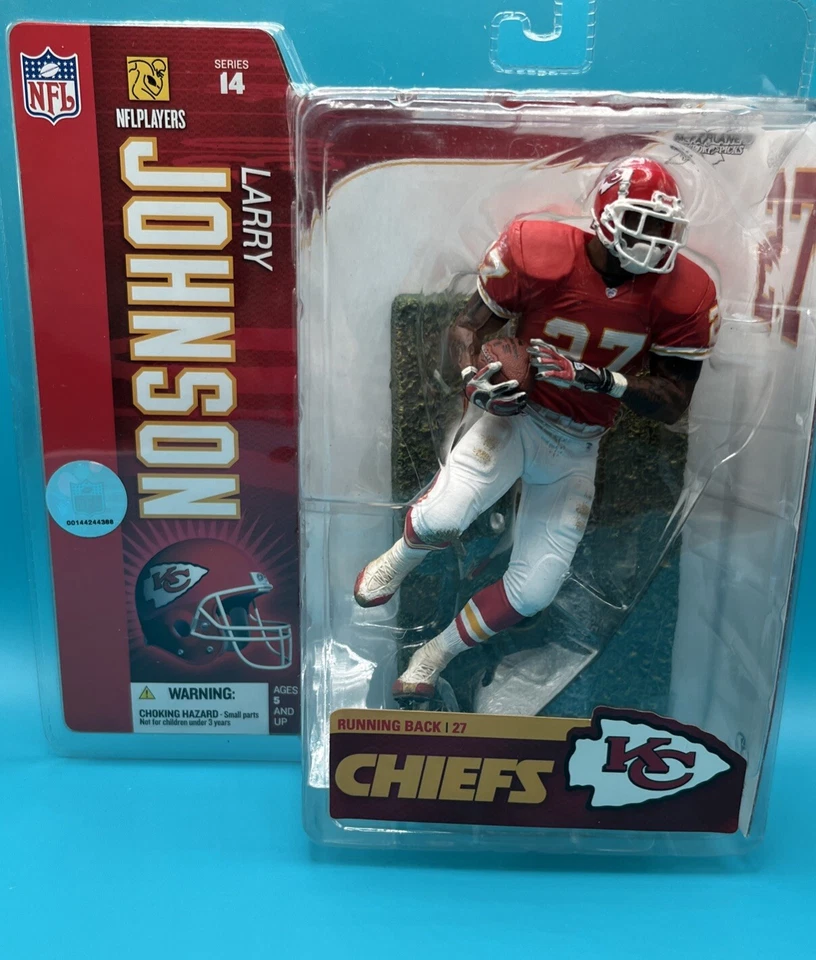 Larry Johnson #27 Kansas City Chiefs McFarlane NFL Series 14 Sportspicks 2006 Foto 1 de 4