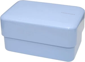 TAKENAKA Bento Nibble Box, Eco-Friendly Lunch Box Made in Japan, Periwinkle Blue - Picture 1 of 4
