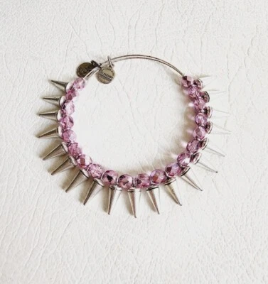 Brazalete de alambre de ciruela Alex and Ani Spike of Confidence  Foto 1 de 4
