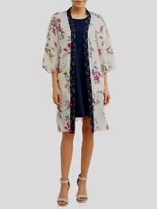 Abito e kimono 2fer da donna Time and Tru. Piccolo (4-6) - Foto 1 di 4