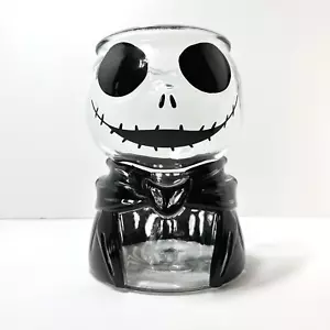 Tarro de caramelo de vidrio de Tim Burton Pesadilla antes de Navidad Jack Skellington 8 pulgadas - Imagen 1 de 13