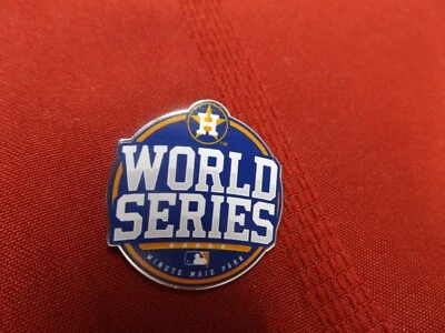 EXCELLENT PSG/MLB HOUSTON ASTROS MINUTE MADE PARK ENAMEL SILVER TONE METAL PIN - Image 1 of 3