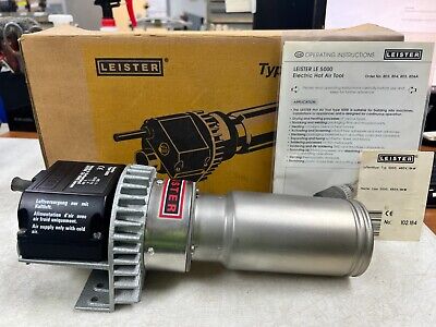 👀 NEW LEISTER TYPE 5000 ELECTRIC HOT AIR TOOL 480 VAC 8 KW 102.184 • 449.99$