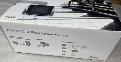M1137-E Axis Communications 01773-001 5MP Fixed Network Camera out/ indoor New - Image 1 of 4