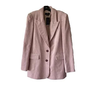 ISABEL MARANT Malyake corduroy blazer Pink SZ 10 US 40 EU Cottagecore Academia - Picture 1 of 12