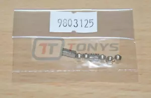 Tuerca especial Tamiya 47374 Ferrari 312T3/F104W, 9803125/19803125 2 mm (10 piezas) Nuevo en paquete - Imagen 1 de 2