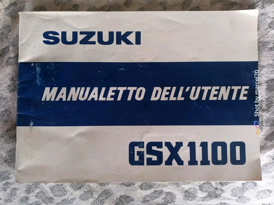 USO E MANUTENZIONE SUZUKI GSX 1100 - Immagine 1 di 1