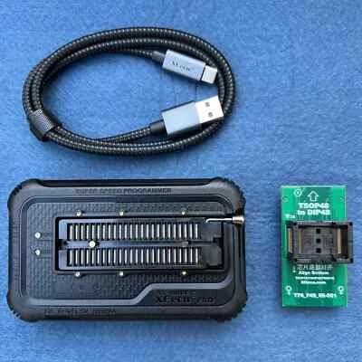 XGecu T76 USB3.0 Programmer for EEPROM NOR NAND EMMC MCU GAL+TSOP32/40/48adapter - Image 1 of 4