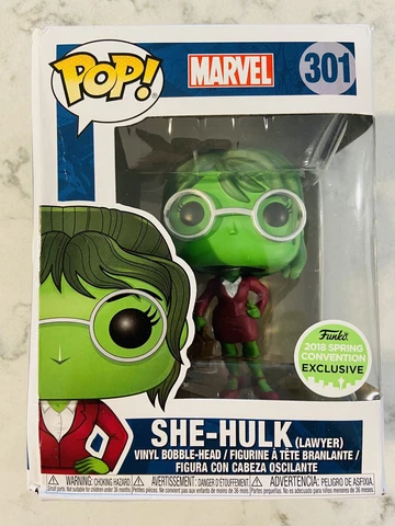 She-Hulk (Lawyer) 2018 Spring Convention #301 Funko Pop Figure Cover