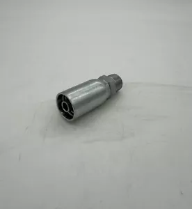 MP-06-06-U (10 Pk) Raccordo a crimpatura idraulico serie U 3/8" NPT maschio rigido HY - Foto 1 di 4