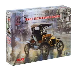 Model T 1912 Commercial Roadster, American Car ICM 24016 Plastik Modellbausatz 1:24  - Bild 1 von 17